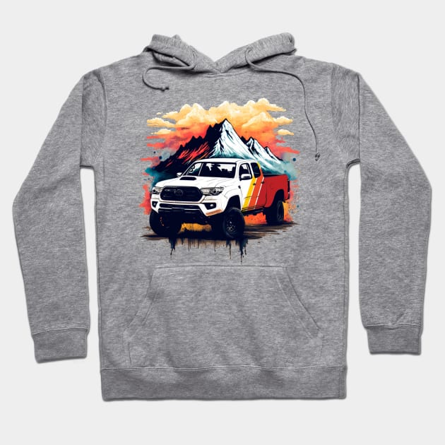 Tacoma TRD Racing Design Hoodie by Kid Relic